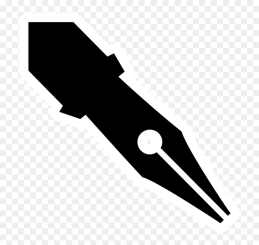 Transparent Pen Clipart - Dip Pen Clip Art, HD Png Download - quill pen png