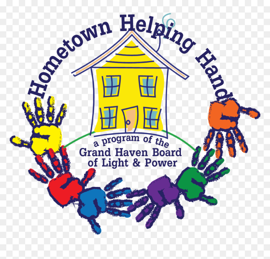 Hometown Helping Hand - Edi Staffbuilders International Inc, HD Png Download - helping hand png