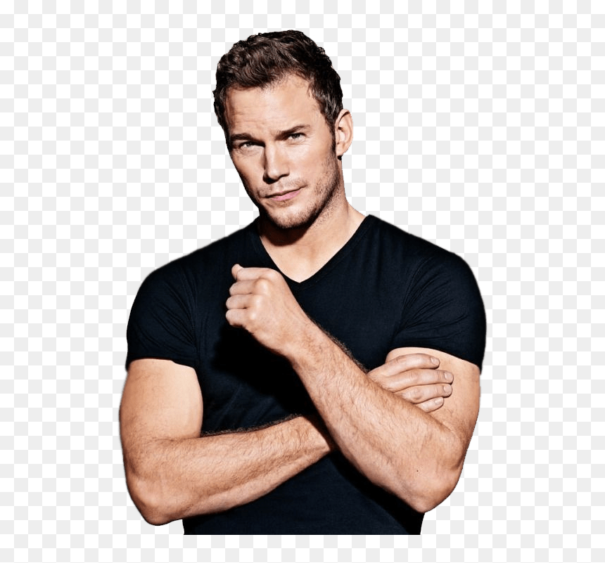Chris Pratt Portrait - Chris Pratt Handsome, HD Png Download - chris evans png