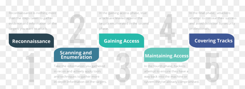 5 Phases Of Hacking - Advanced Penetration Testing Phases, HD Png Download - hacking png