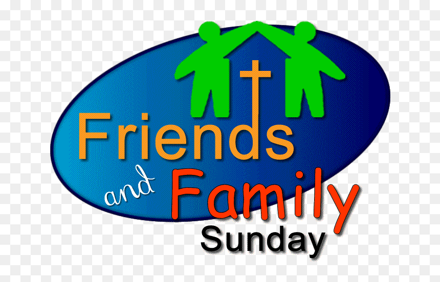 Family Friend Sunday Logo - Friends And Family Logos, HD Png Download - family feud logo png