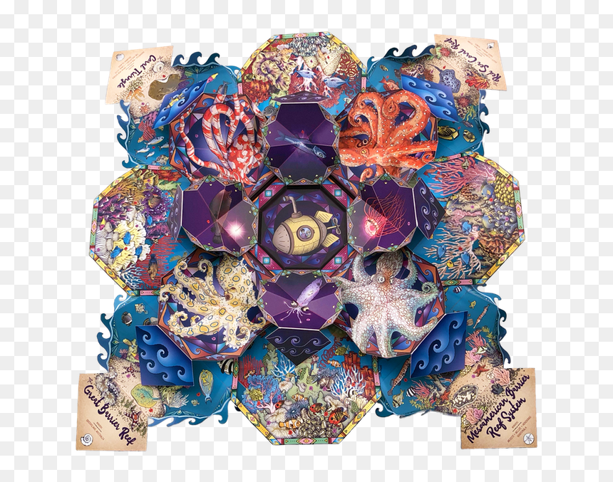 Coral Reefs 2 - Circle, HD Png Download - reef png