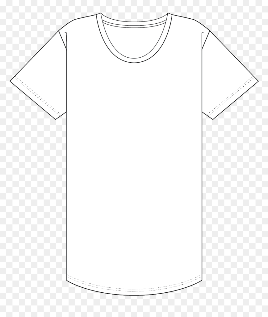 Active Shirt, HD Png Download - white t shirt template png