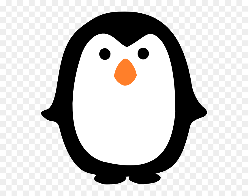 Simple Penguin Clip Art At Clker Com Vector Clip Art - Penguin Clip Art, HD Png Download - soap suds png