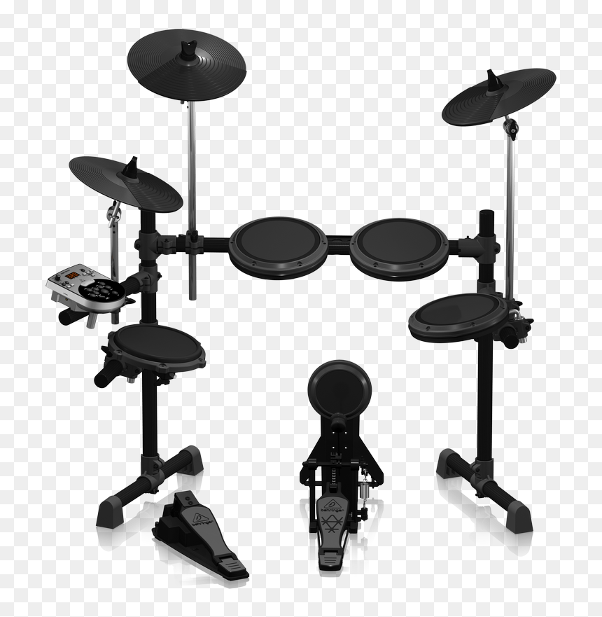 Xd8usb P0aqg Front L - Electric Drum Behringer Xd8usb, HD Png Download - drum set png
