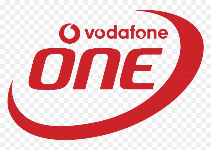 Vodafone One Logo Vector, HD Png Download - vodafone logo png