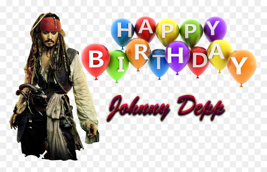 Johnny Depp Free Png - Costume Party, Transparent Png - johnny depp png