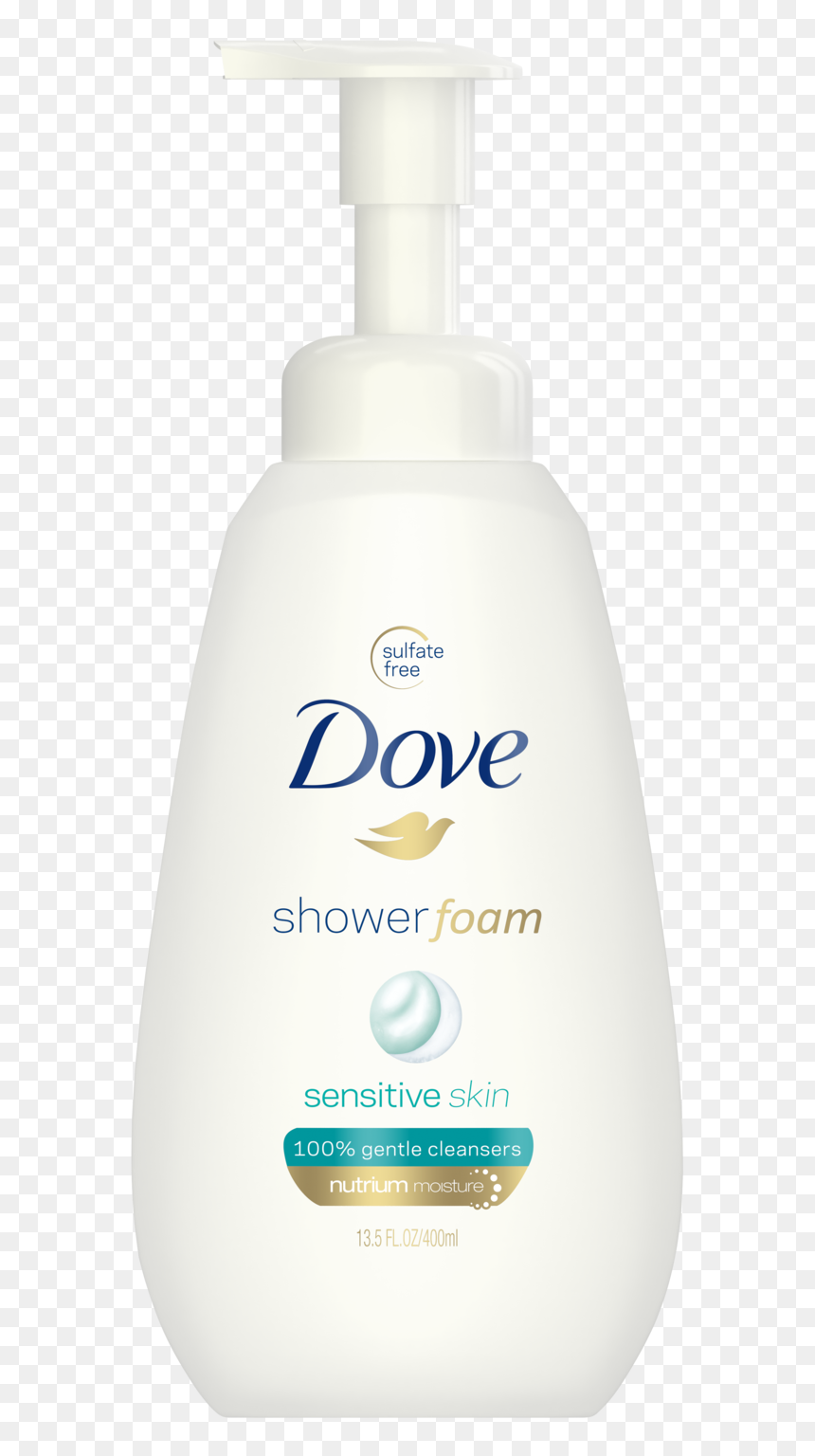 Dove Shower Foam Sensitive Skin Foaming Body Wash - Dove Baby Sensitive Skin Body Wash, HD Png Download - soap suds png