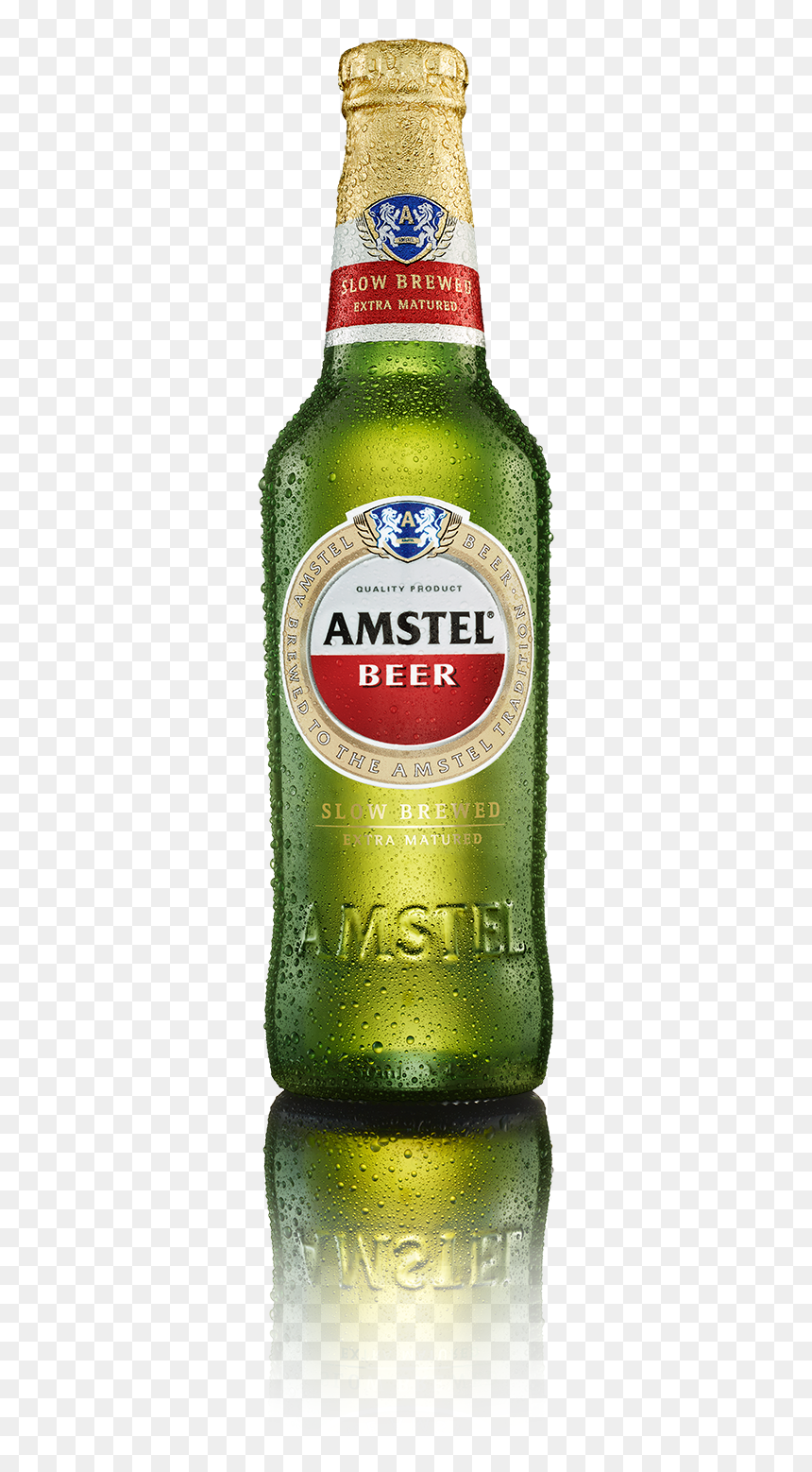 Amstel Beer Bottle 330ml X24, HD Png Download - heineken bottle png