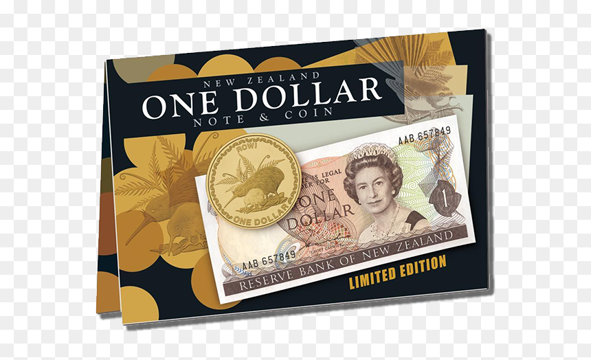 New Zealand 1 Dollar, HD Png Download - one dollar png