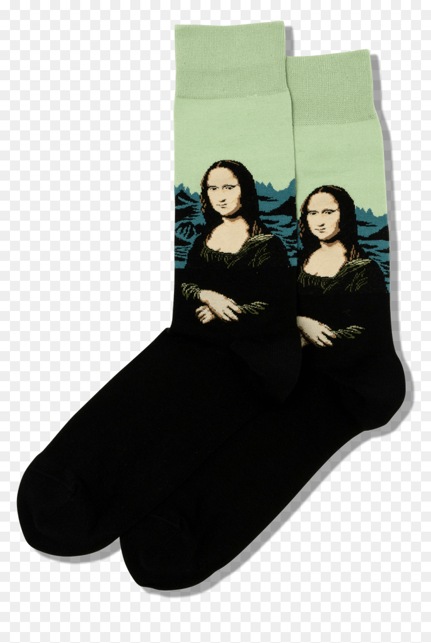 Mona Lisa Socks, HD Png Download - mona lisa png