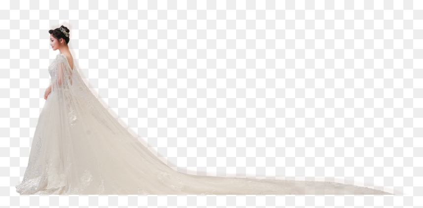 Love Season Wedding Dress 2018 New Wedding Dress And - Sand, HD Png Download - wedding veil png