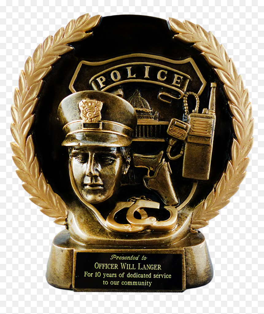 Police Statue Award , Png Download - Police Award Png, Transparent Png - oscar statue png