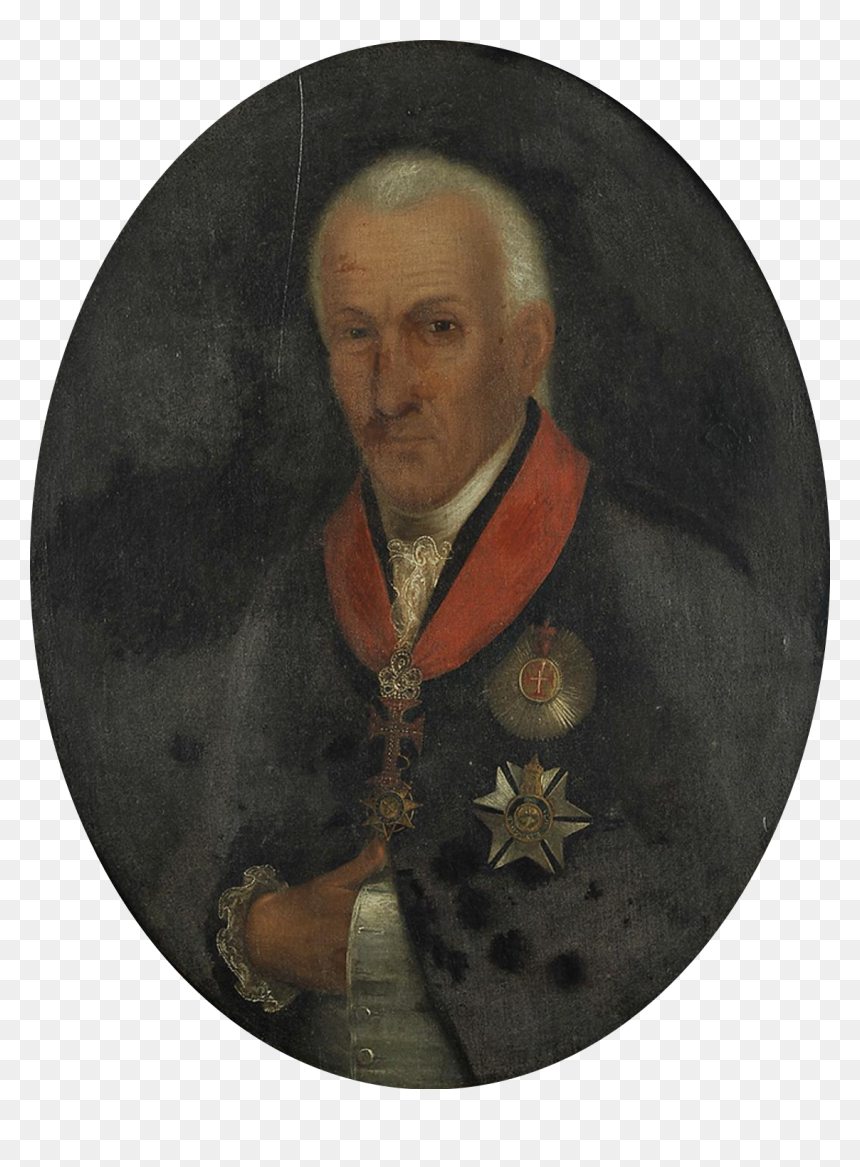 Retrato De Fidalgo Com Cruz Da Ordem De Cristo E Da - Martini Composer, HD Png Download - espada png