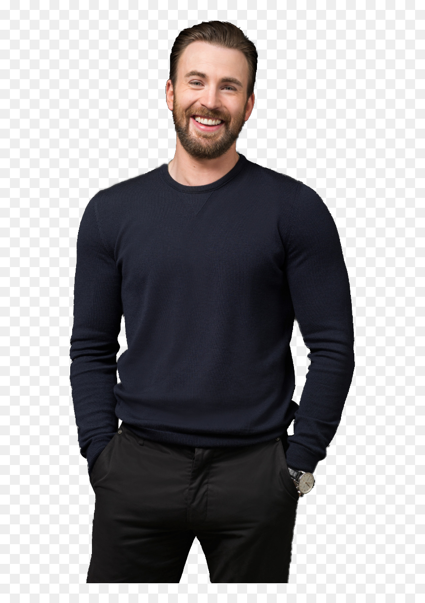 #chrisevans #png #sticker - Chris Evans In Black, Transparent Png - chris evans png