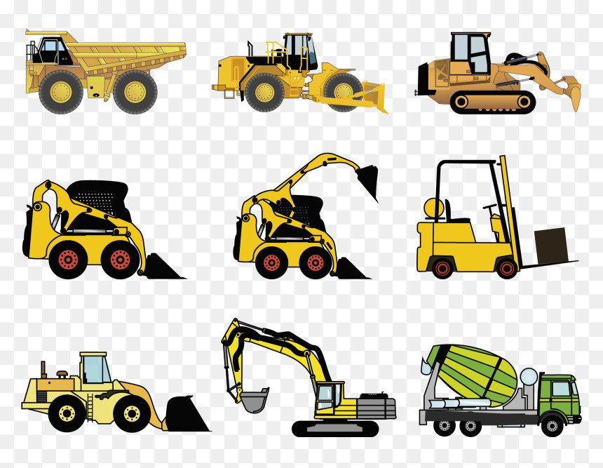 Architectural Engineering Heavy Equipment Truck Vehicle - Extravator Png, Transparent Png - excavator png