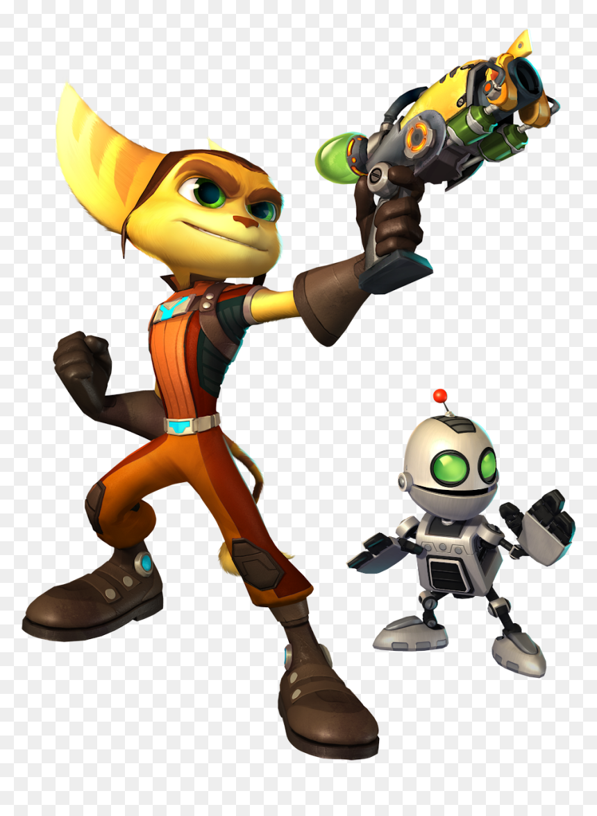 Ratchet And Clank Clipart, HD Png Download - ratchet and clank png
