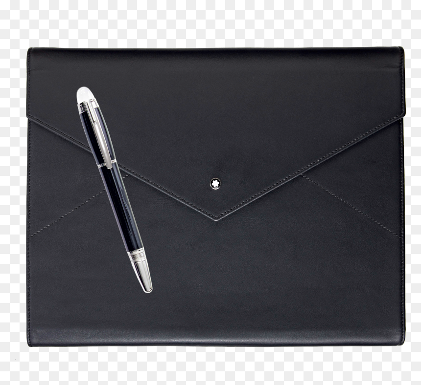 Montblanc Digital Pen And Paper Set, - Leather, HD Png Download - pen and paper png