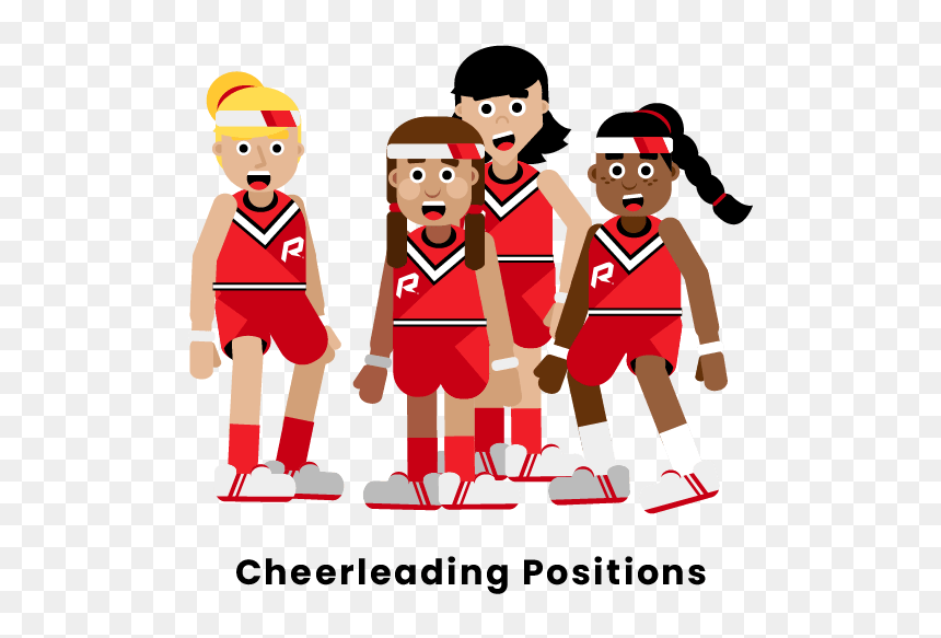 Cartoon, HD Png Download - cheerleading png