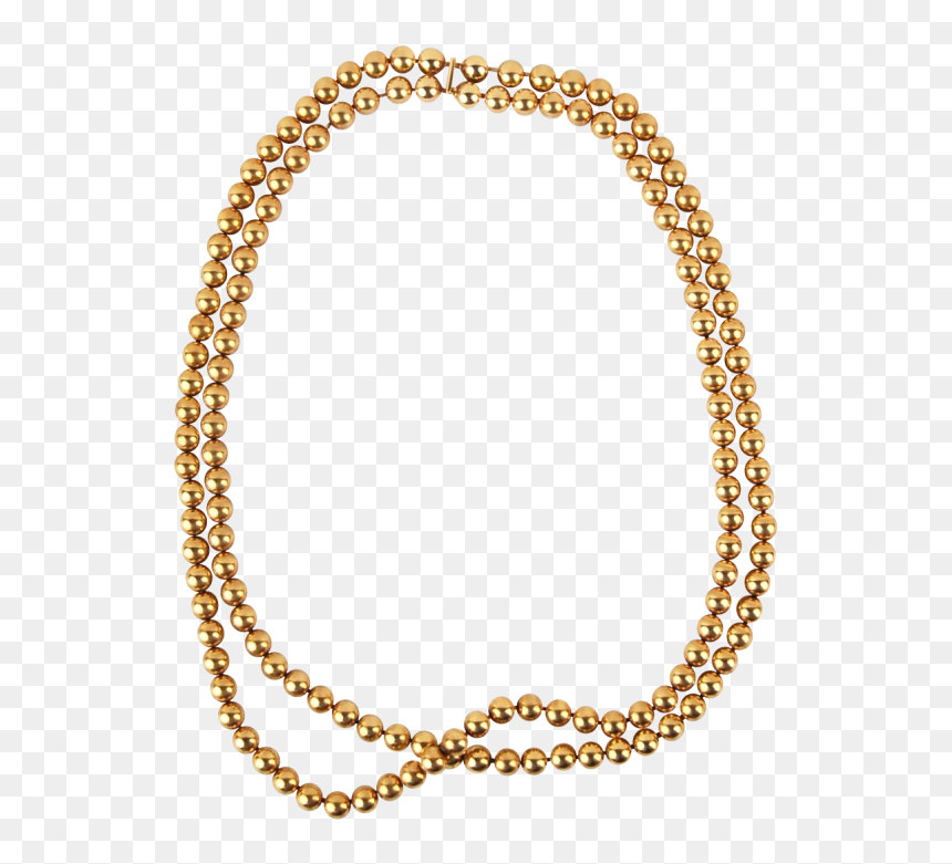 Transparent Bead Necklace Png, Png Download - beads png