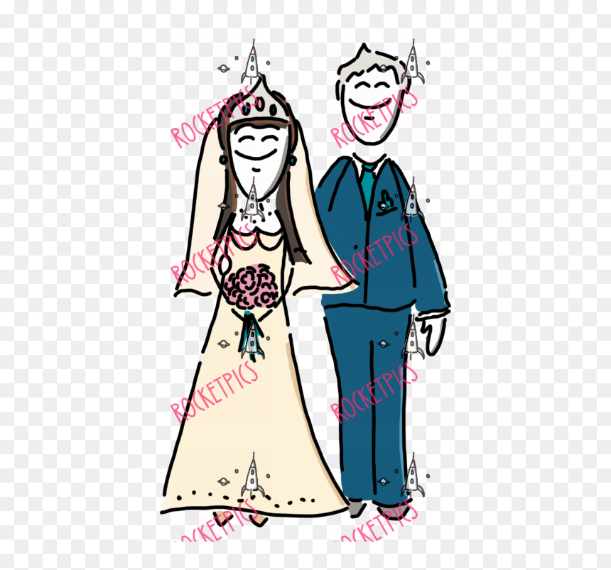 Cartoon , Png Download - Cartoon, Transparent Png - just married png