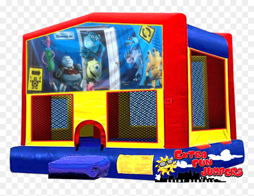 Jimmy Neutron Bounce House, HD Png Download - monster inc png