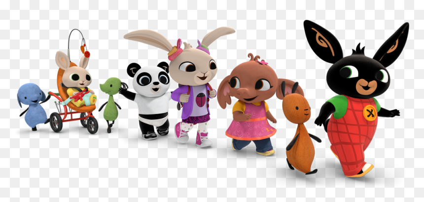 Conga-line - - Bing Kids, HD Png Download - bing png