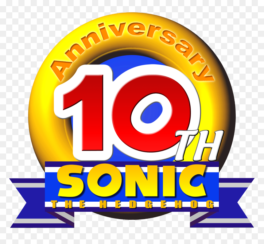 Sonic 10th Anniversary Logo, HD Png Download - chicago cubs png
