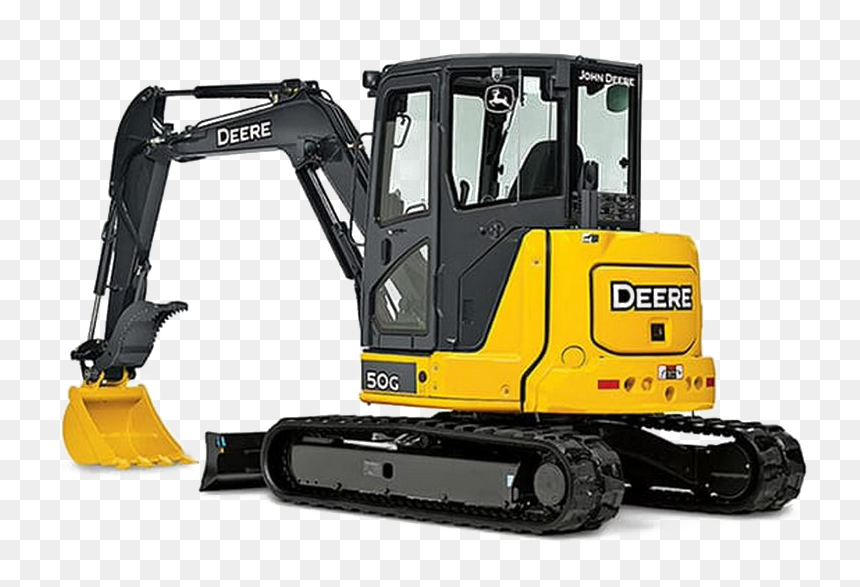 Excavator Download Png Image - 50g John Deere Mini Excavators, Transparent Png - excavator png