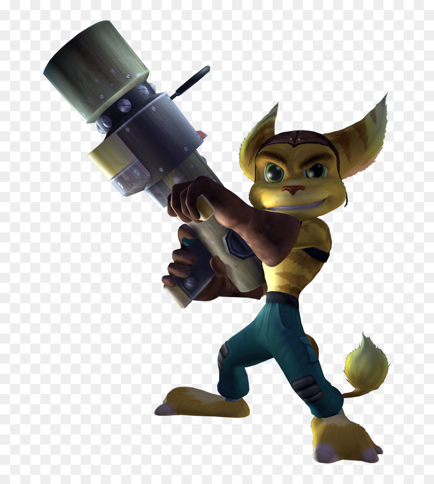 Ratchet & Clank - Ratchet And Clank Ps2 Png, Transparent Png - ratchet and clank png