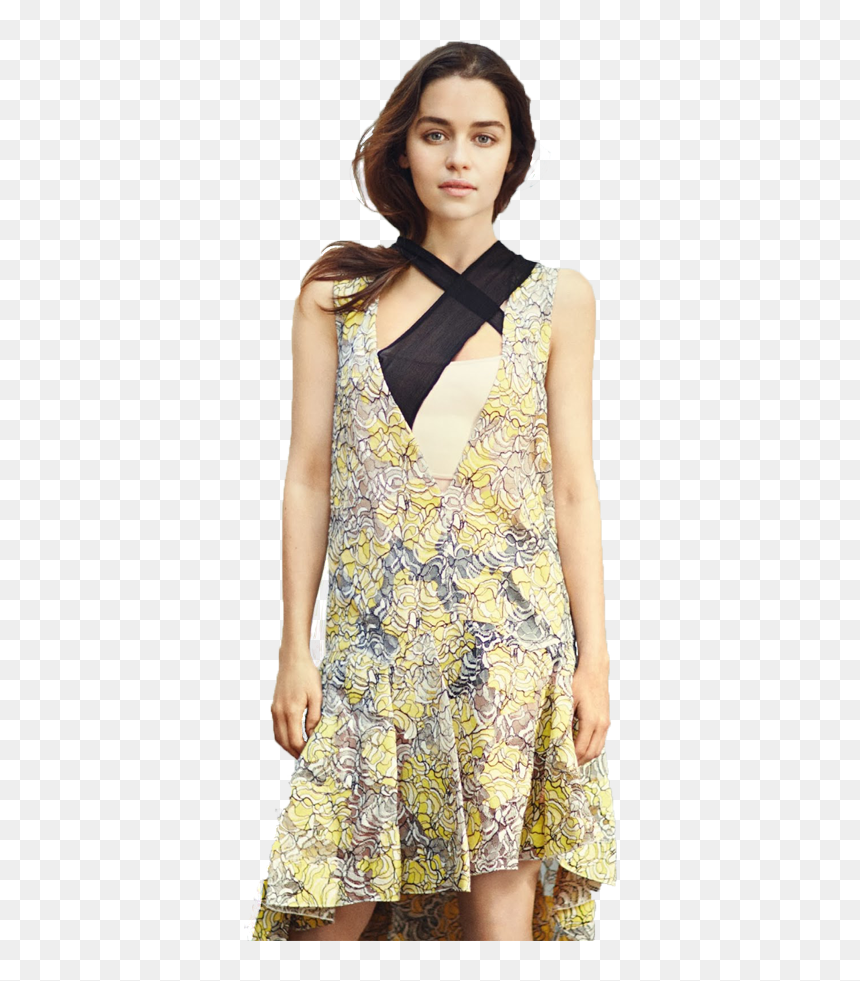 Emilia Clarke Png Picture - Emilia Clarke Vogue Uk, Transparent Png - emilia clarke png