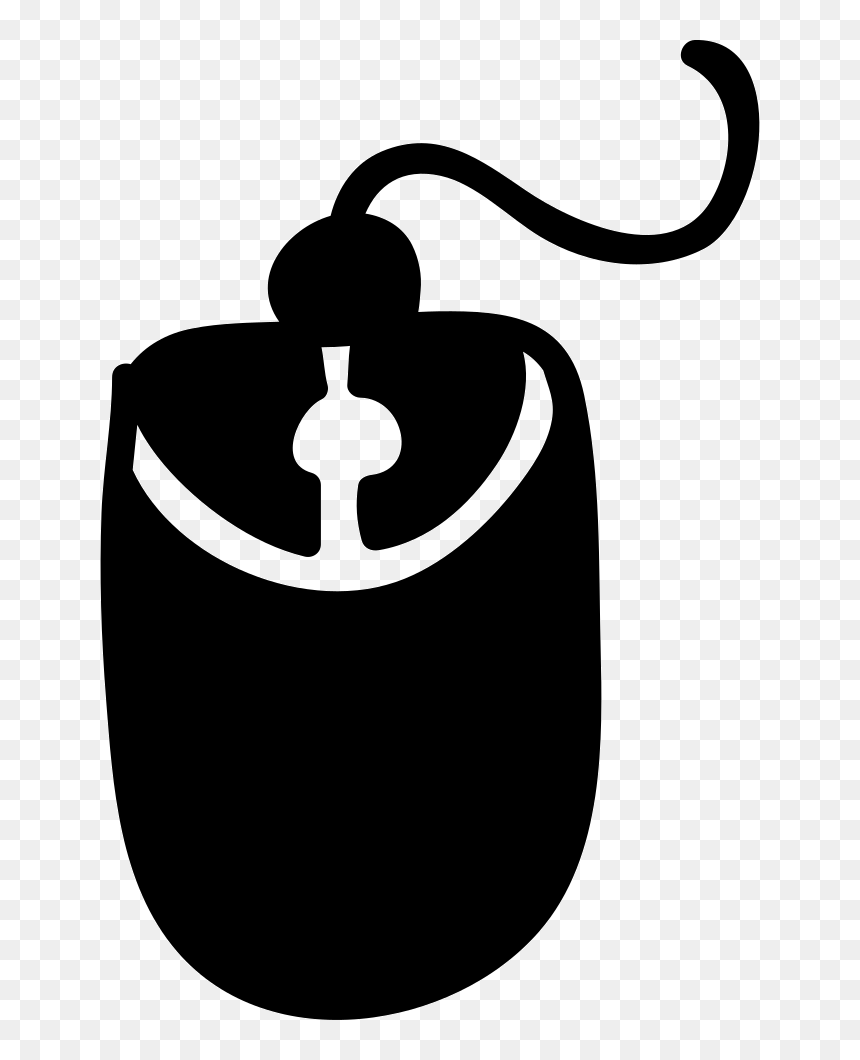 Mouse Filled Hand Drawn Tool - Computer, HD Png Download - mouse hand png