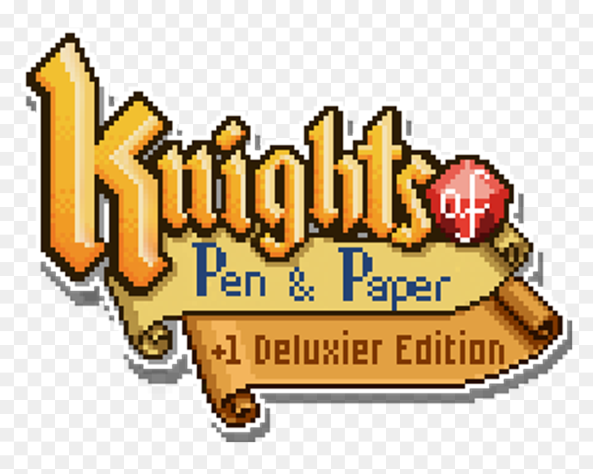 Knights Of Pen And Papers , Png Download - Knights Of Pen & Paper +1, Transparent Png - pen and paper png