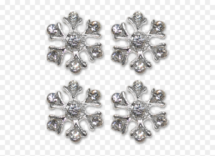 Royal Nails Rhinestones - Body Jewelry, HD Png Download - snowflake overlay png