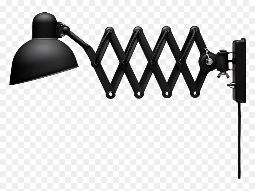 Fritz Hansen Kaiser Scissor Lamp Matt Black - Kaiser Idell 6718, HD Png Download - white light effect png