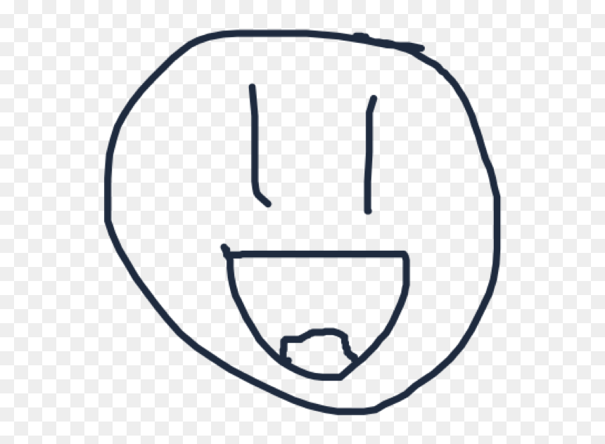 Line Art, HD Png Download - lol face png