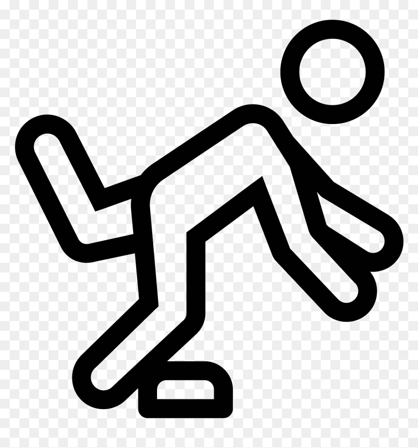 The Image Is Of A Person That Is Falling - Watch Your Step Png, Transparent Png - person falling png