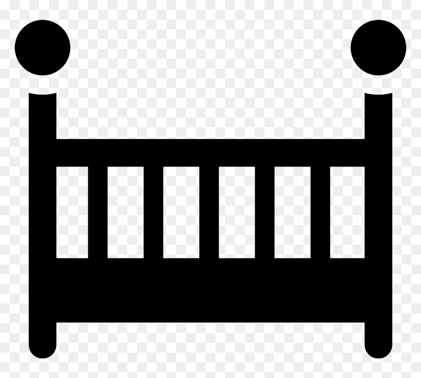 Baby Crib Stamp - Infant Bed, HD Png Download - crib png