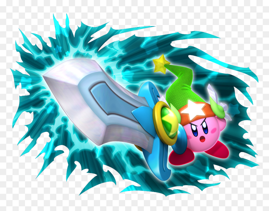 La Enciclopedia De Dream Land - Kirby's Return To Dreamland, HD Png Download - espada png