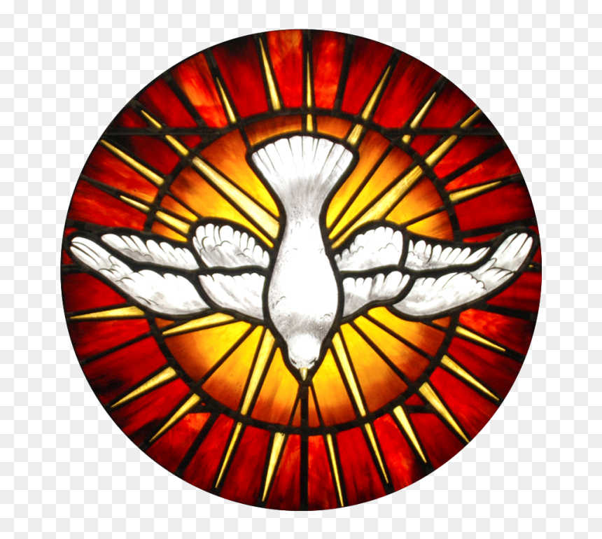 Charismatic Prayer Group - Dove Stain Glass Window, HD Png Download - dove clipart png
