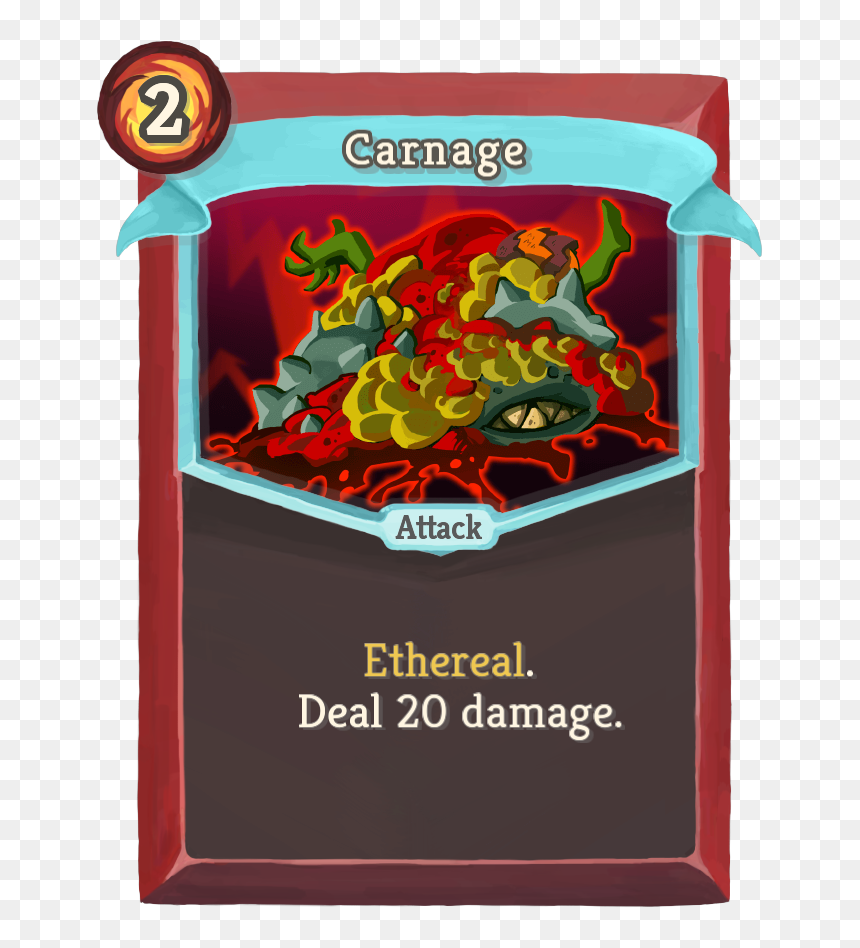 Slay The Spire Wiki - Slay The Spire Feed, HD Png Download - carnage png