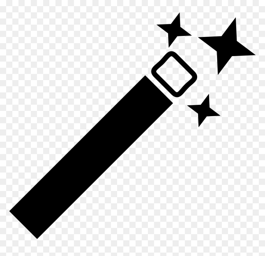 Magic Wand With Sparkles - Varita Magica Icono, HD Png Download - magic sparkles png