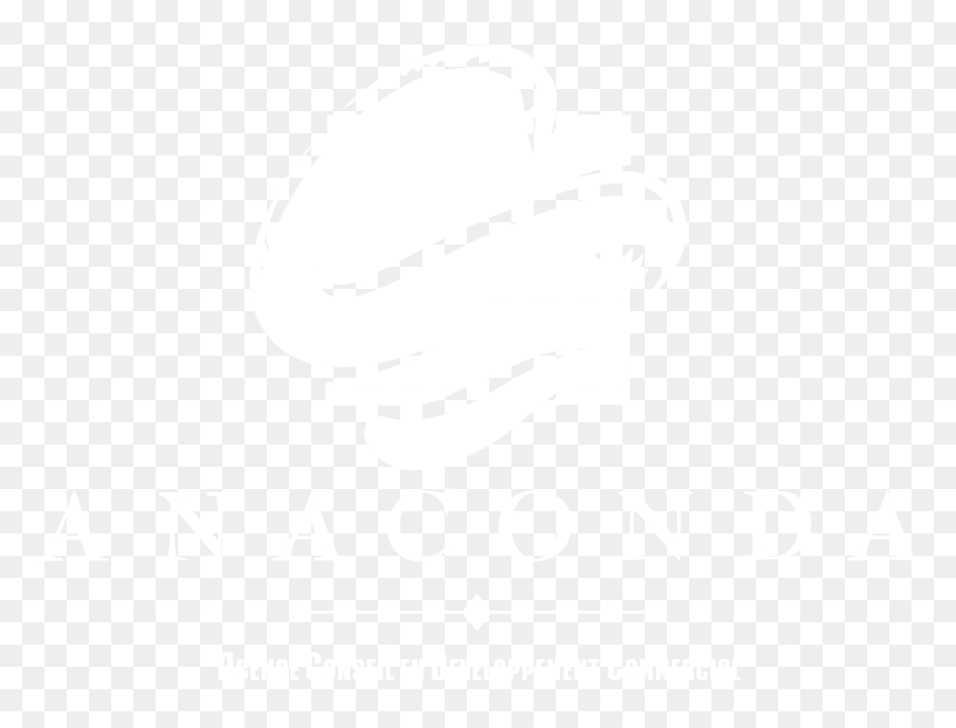 Johns Hopkins Logo White, HD Png Download - anaconda png
