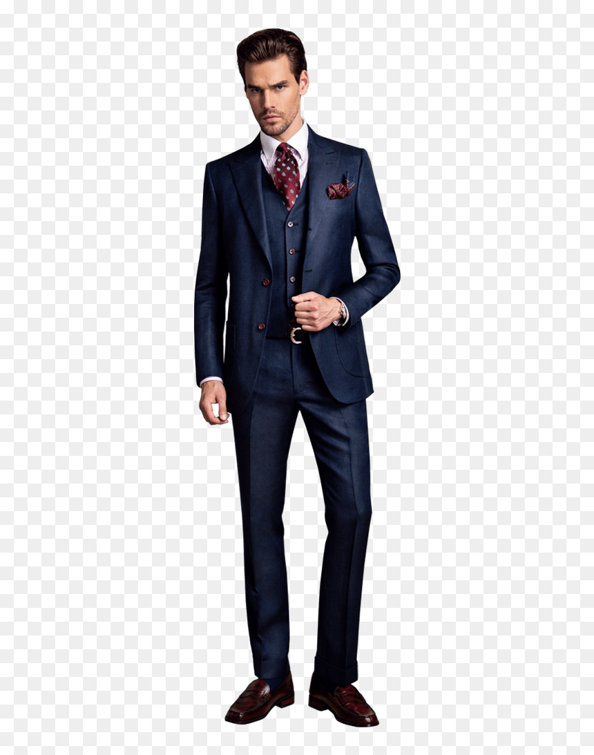 3 Piece Suit - Suit, HD Png Download - man in a suit png