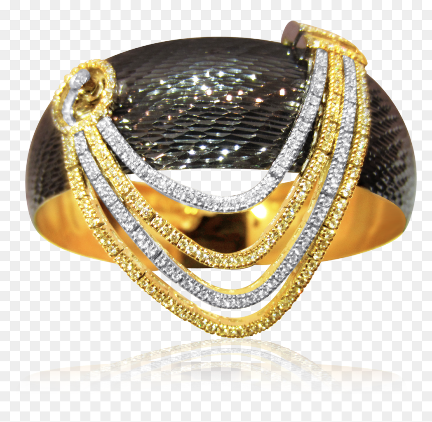 18kt Gold Gun Metal Polish On Textured Base, Brilliant - Body Jewelry, HD Png Download - base png