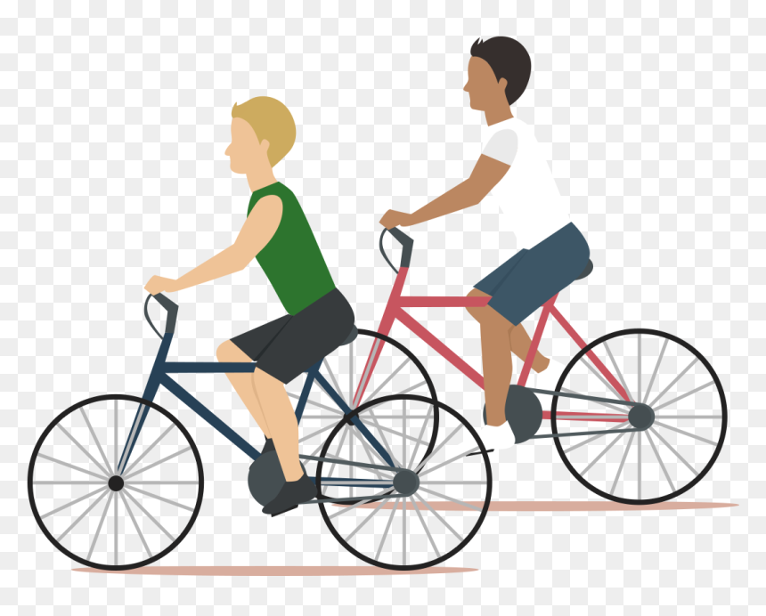 Clipart Bicycle Just Married - Bicycle, HD Png Download - just married png