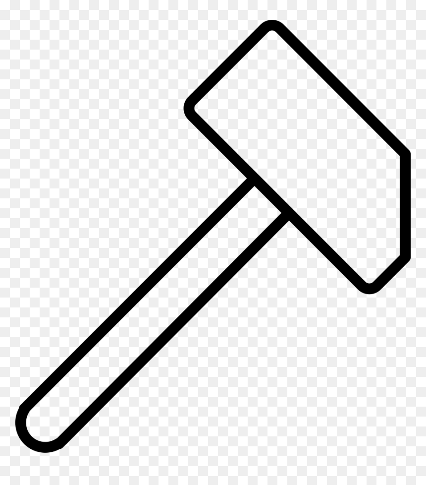 Transparent Oval Outline Png - Hammer Shape Png, Png Download - oval outline png