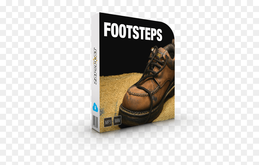 Pack Footsteps - Leather, HD Png Download - foot steps png