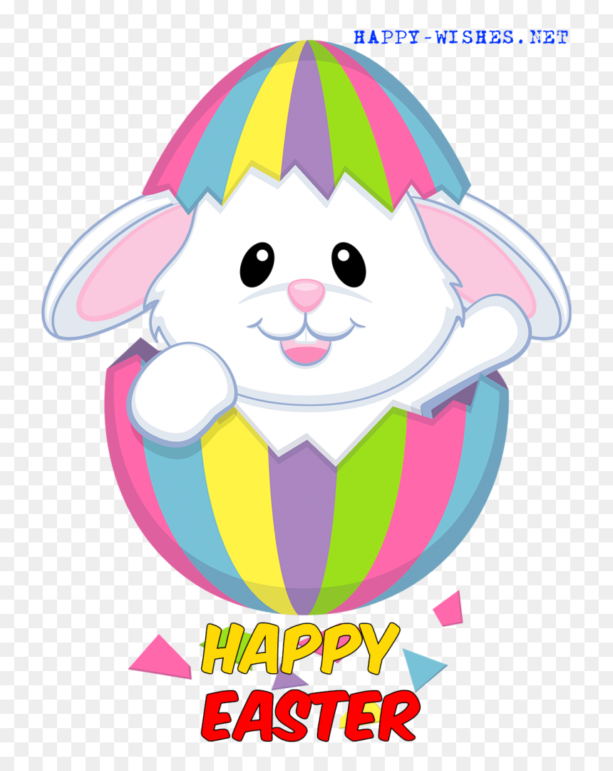 Happy Clip Arts Images - Easter Bunny Inside Egg, HD Png Download - family quotes png