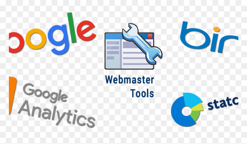 Google Bing Statcounter Webmaster Tools - Graphic Design, HD Png Download - bing png